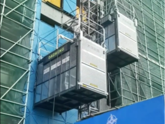 無人駕駛施工升降機助力綠色建筑，讓建筑工地更智能